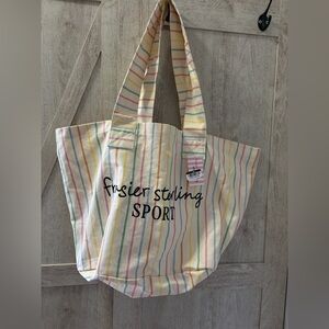Frasier Sterling Sport Cotton Bucket Tote – NWT